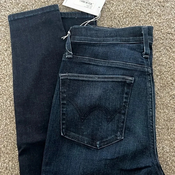 NWT Edwin Pixie 9” Mid Rise Skinny Jeans Color Legend Size 27 Anthropology - Picture 13 of 15